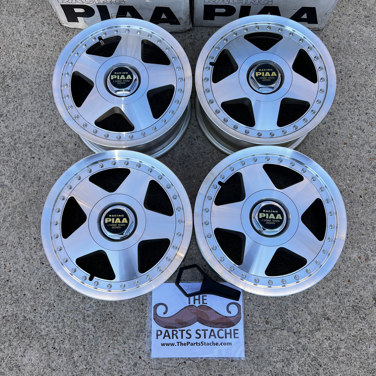 NOS! PIAA Racing Spoke Type E 15x6.5 +45 4x114.3 Wheels – The