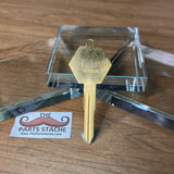 M240 Royal Clover 1980 UK 2 Pence Coin Key (Gold)