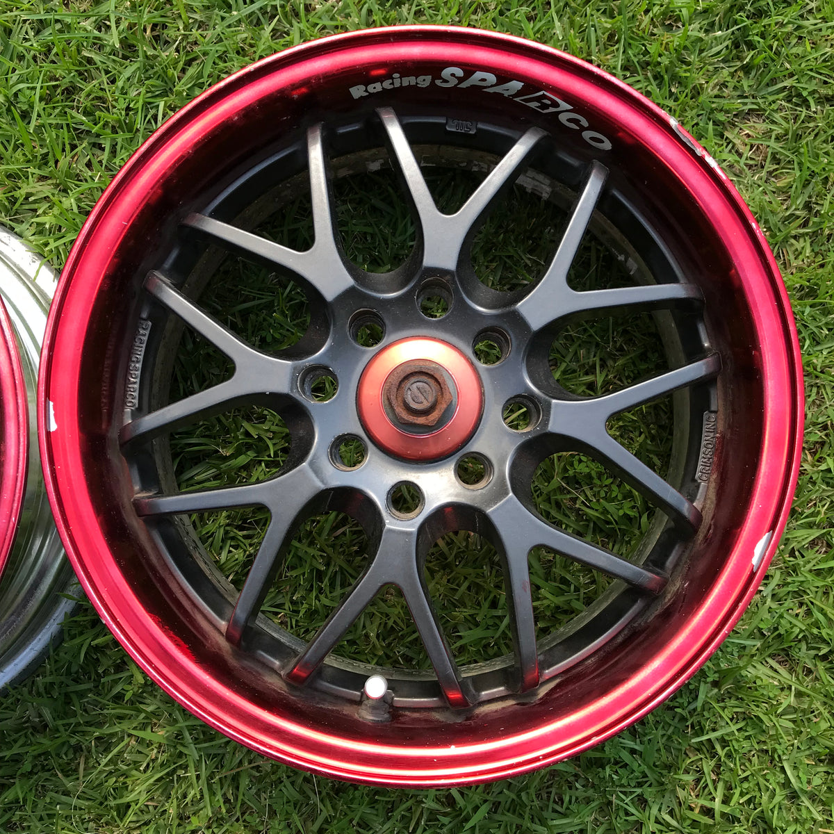 CRIMSON Racing SPARCO 14インチ×6JJ+40 100 RACING SPARCO レーシング スパルコ NS-II ストリート ホイール