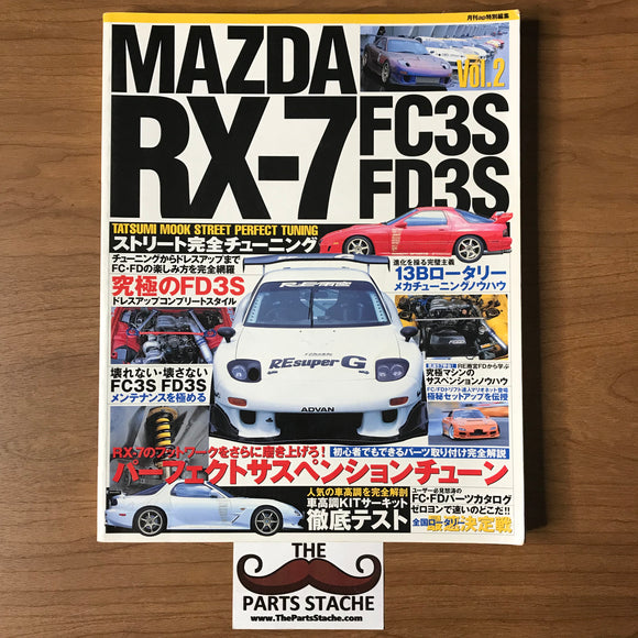 Tatsumi Mook Mazda RX-7 Tuning Vol 2 JDM Magazine