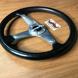 Momo Certo 365mm Leather/Polished Steering Wheel