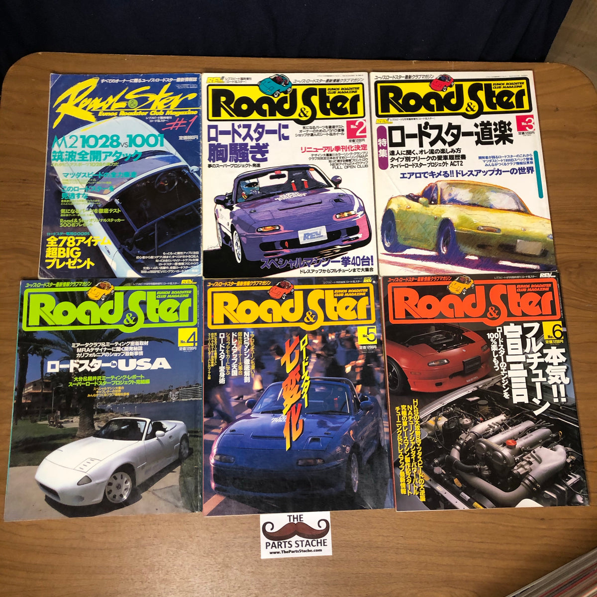 JDM Roadster Magazine Decal – Eunos MX5 Miata Kyusha Retro Sticker