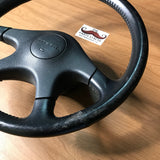 JDM DA6 DA8 Integra XSi Leather Wrapped Steering Wheel 1992-1993