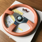 ATC Candymax 350mm S-class Candy Pink Leather Steering Wheel