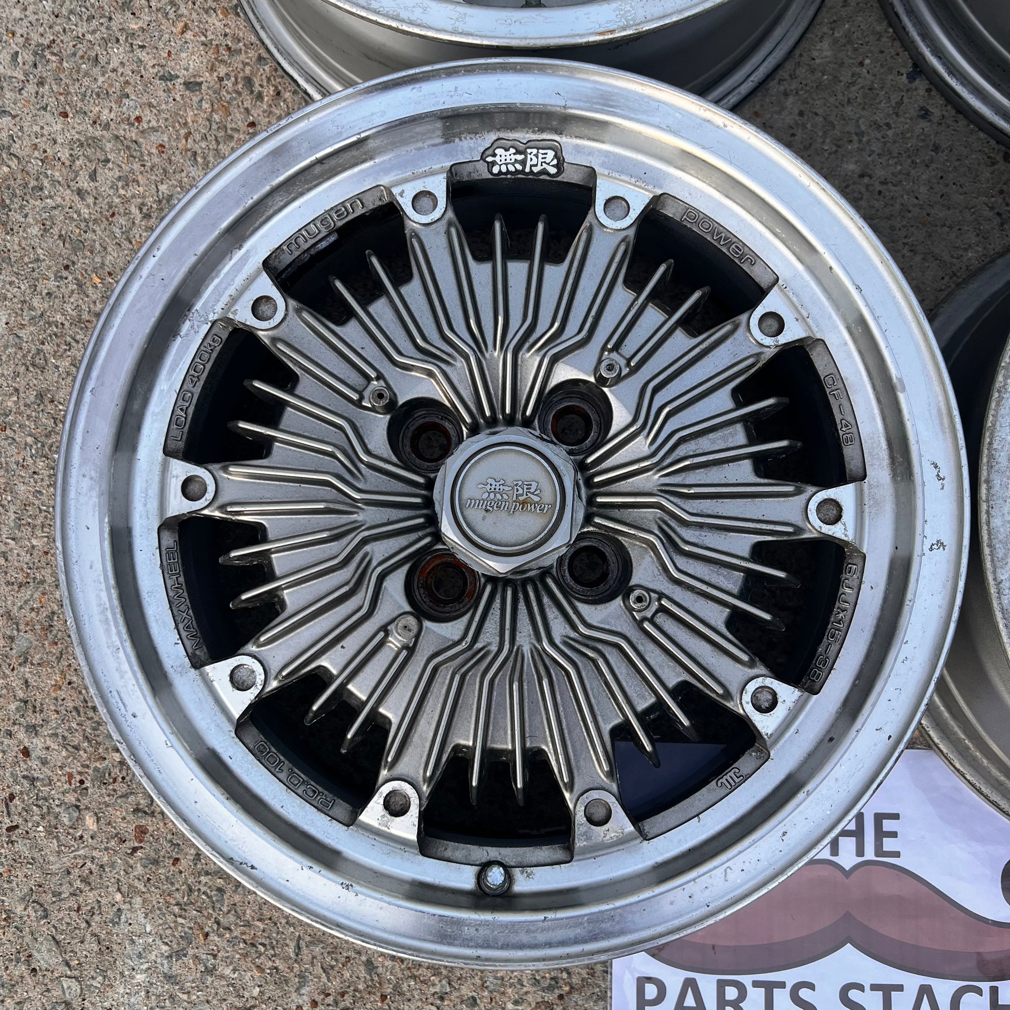 Mugen CF-48 15x6 +38 4x100 Wheels – The Parts Stache