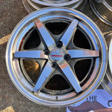 Crimson Hokuto Racing Thunder 16x7 +35 4x100 Wheels