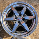 Crimson Hokuto Racing Thunder 16x7 +35 4x100 Wheels