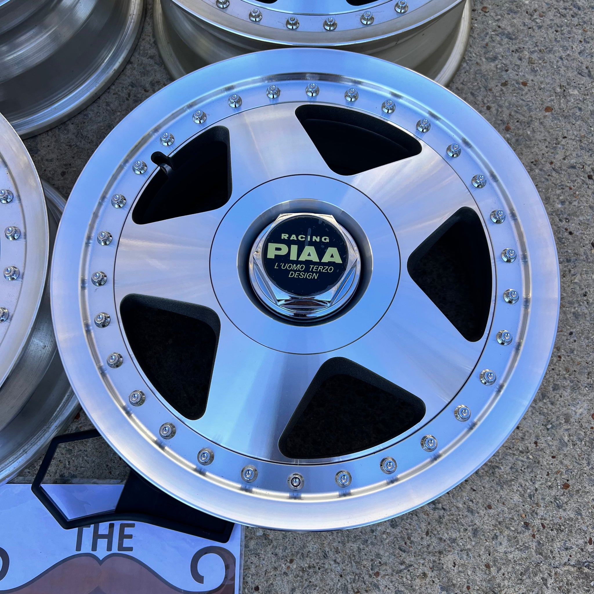 Racing PIAA ホイール タイヤ付 NOS! PIAA Racing Spoke Type E 15x6.5 +45 4x114.3 Wheels – The