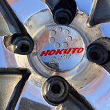 Crimson Hokuto Racing Thunder 16x7 +35 4x100 Wheels