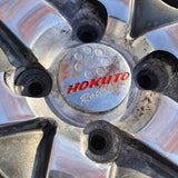 Crimson Hokuto Racing Thunder 16x7 +35 4x100 Wheels