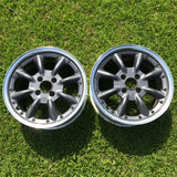 Watanabe RS-8 15x6.5 +34 4x100 Wheels *PAIR