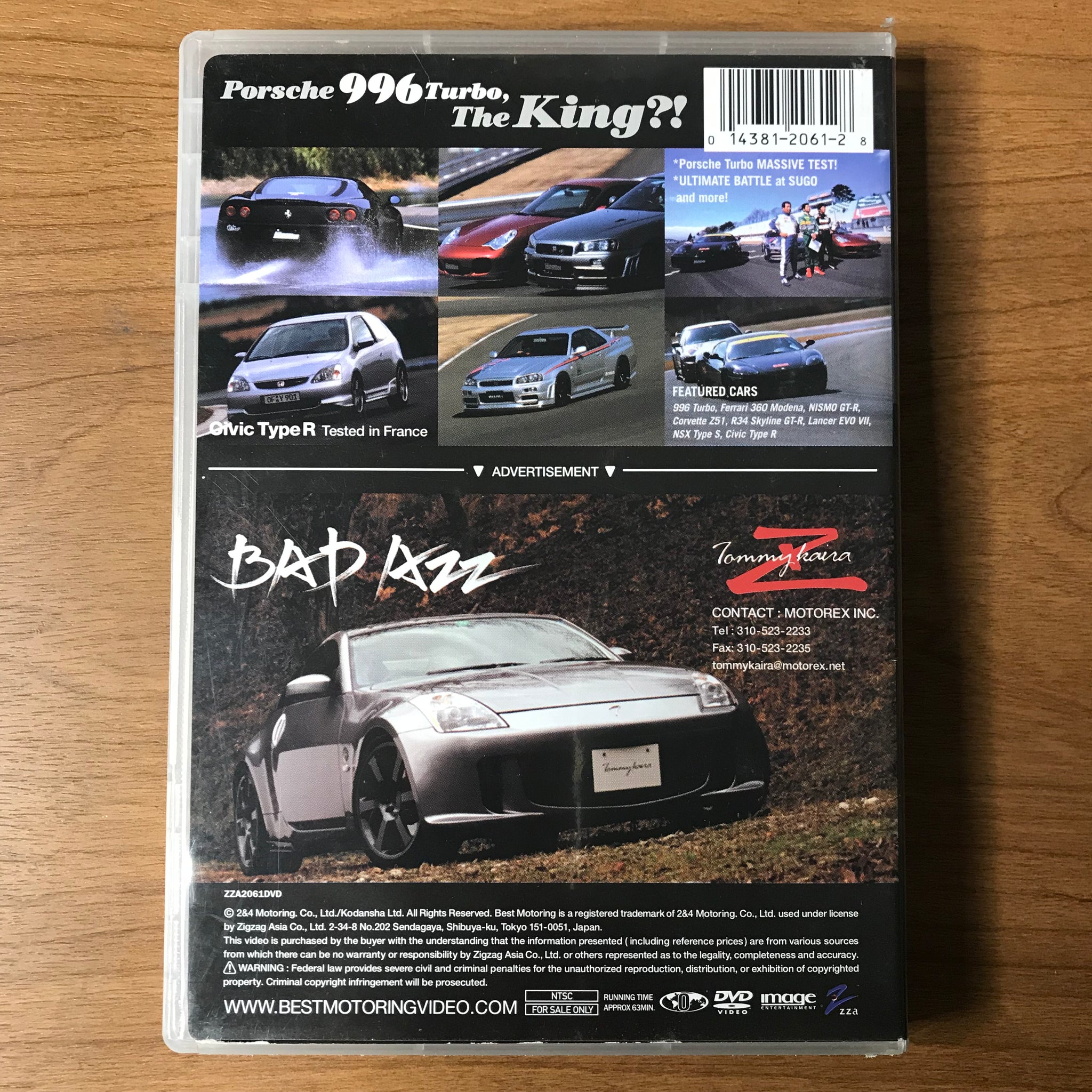 Best Motoring - Porsche 996 Turbo, The King? DVD (English) – The