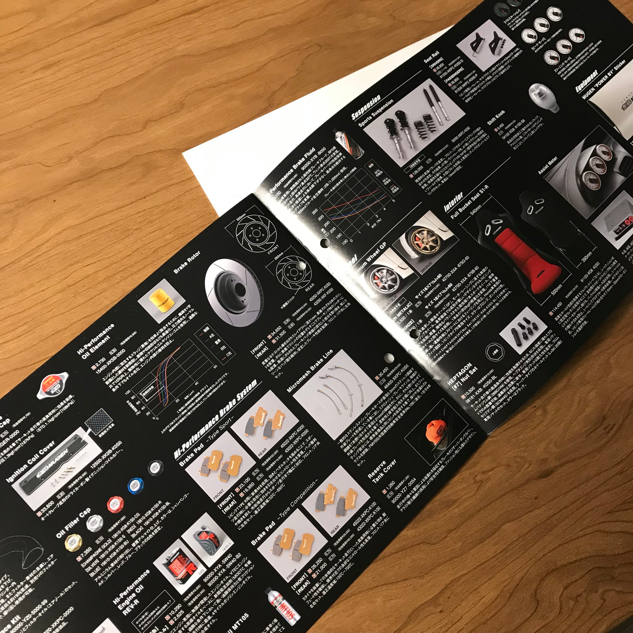 Mugen Honda Civic Type-R FD2 Brochure JDM – The Parts Stache