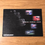 Mugen 2002 Full Line Parts Catalog JDM