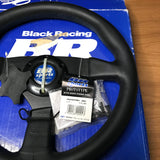 NEW Black Racing BR Sports ProtoType 1 Steering Wheel