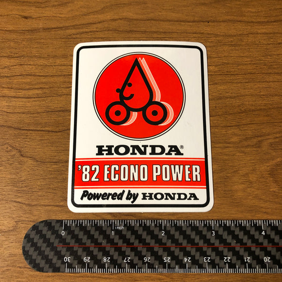 Honda Super Cub '82 Econo Power Sticker