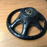 JDM DA6 DA8 Integra XSi Leather Wrapped Steering Wheel 1992-1993