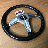 Momo Certo 365mm Leather/Polished Steering Wheel