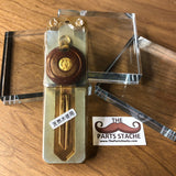 M383 Royal Clover Wooden(Real Wood) Key (Silver)