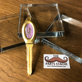 M322 Royal Clover Fancy Key (Purple/Gold)