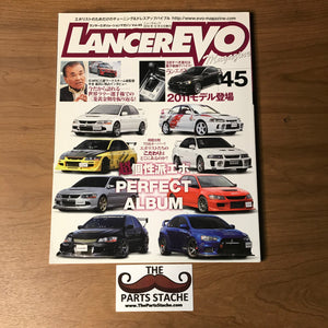 Hyper Rev Lancer EVO Magazine Vol. 45