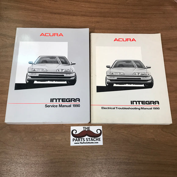 1990 Acura Integra OEM Factory Service Repair & Eletrical Troubleshooting Manual Set