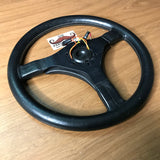 Momo Mystere 360mm Black Leather Steering Wheel