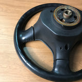 JDM DC2 Integra Si-VTEC non-SRS Leather Wrapped Steering Wheel #1