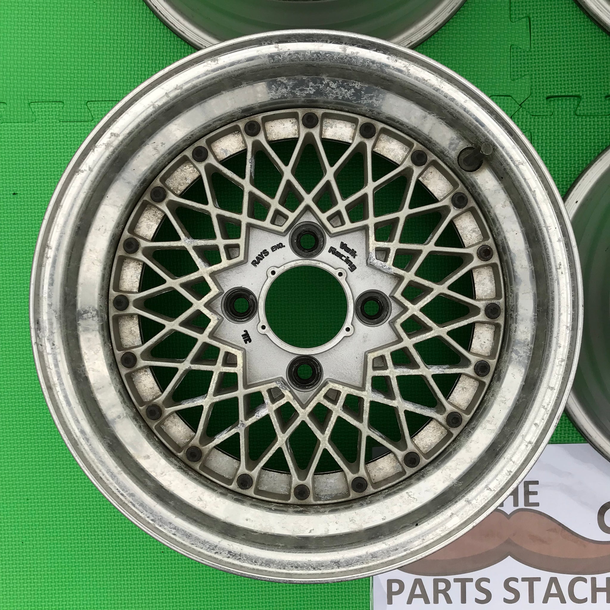 Rays Engineering Volk 84C Mesh 15x6.5 +8 4x114.3 Wheels – The