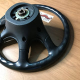 JDM DA6 DA8 Integra XSi Leather Wrapped Steering Wheel 1992-1993