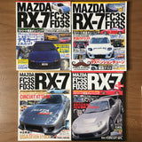 Tatsumi Mook Mazda RX-7 Perfect Tuning JDM Magazine Vol. 1-4 Set