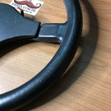 Momo Mystere 360mm Black Leather Steering Wheel