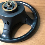 JDM DC2 Integra Si-VTEC non-SRS Leather Wrapped Steering Wheel #1