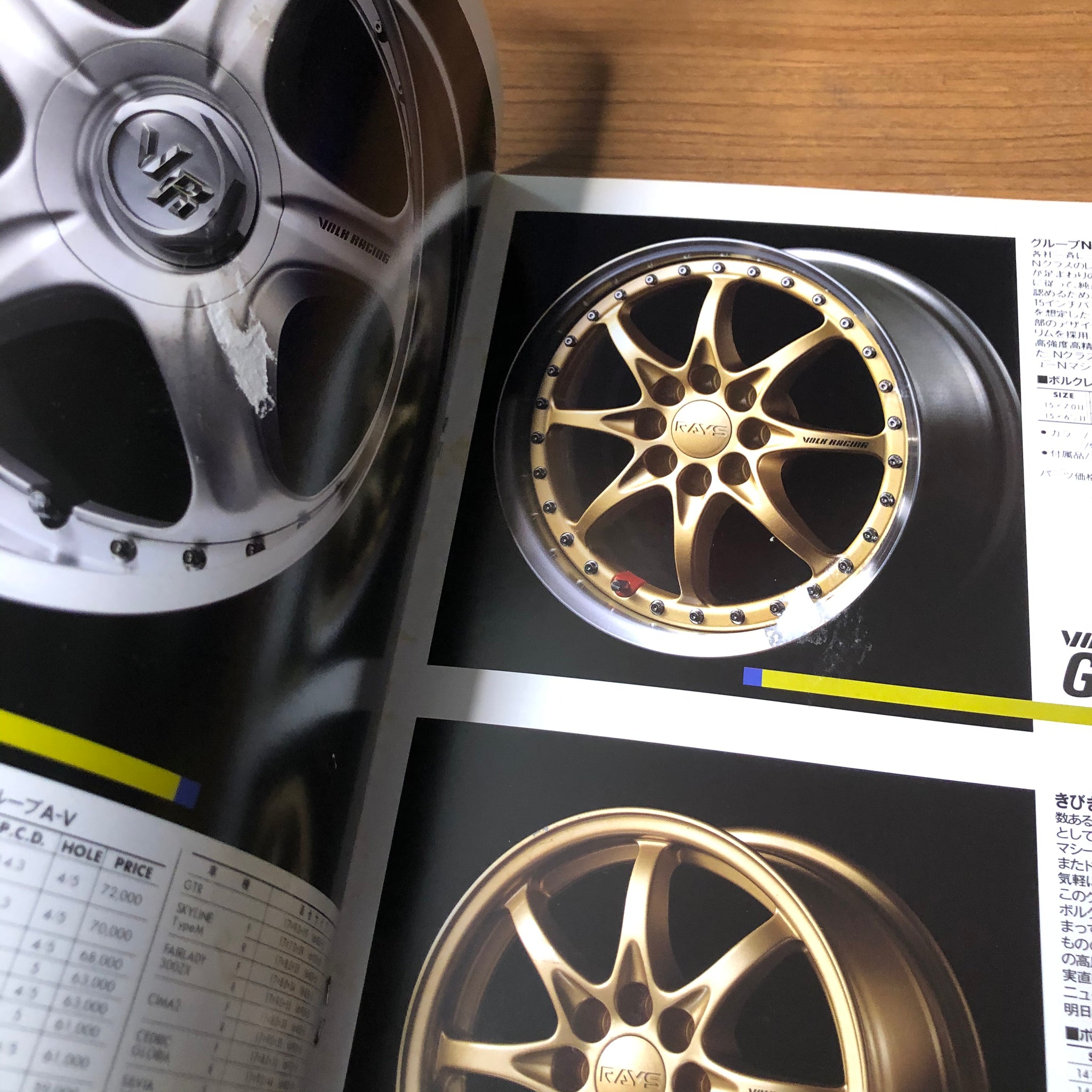 Rays Engineering Volk Racing Wheels Catalog 1993 – The Parts Stache