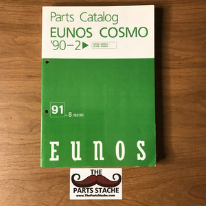 JDM Mazda Eunos Cosmo OEM Parts Manual Catalog 91-8 JC3S JCES 20B-REW