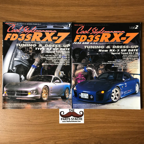 Cool Style Mazda FD3S RX-7 Tuning & Dress-up Vol 1 & 2 JDM Magazine