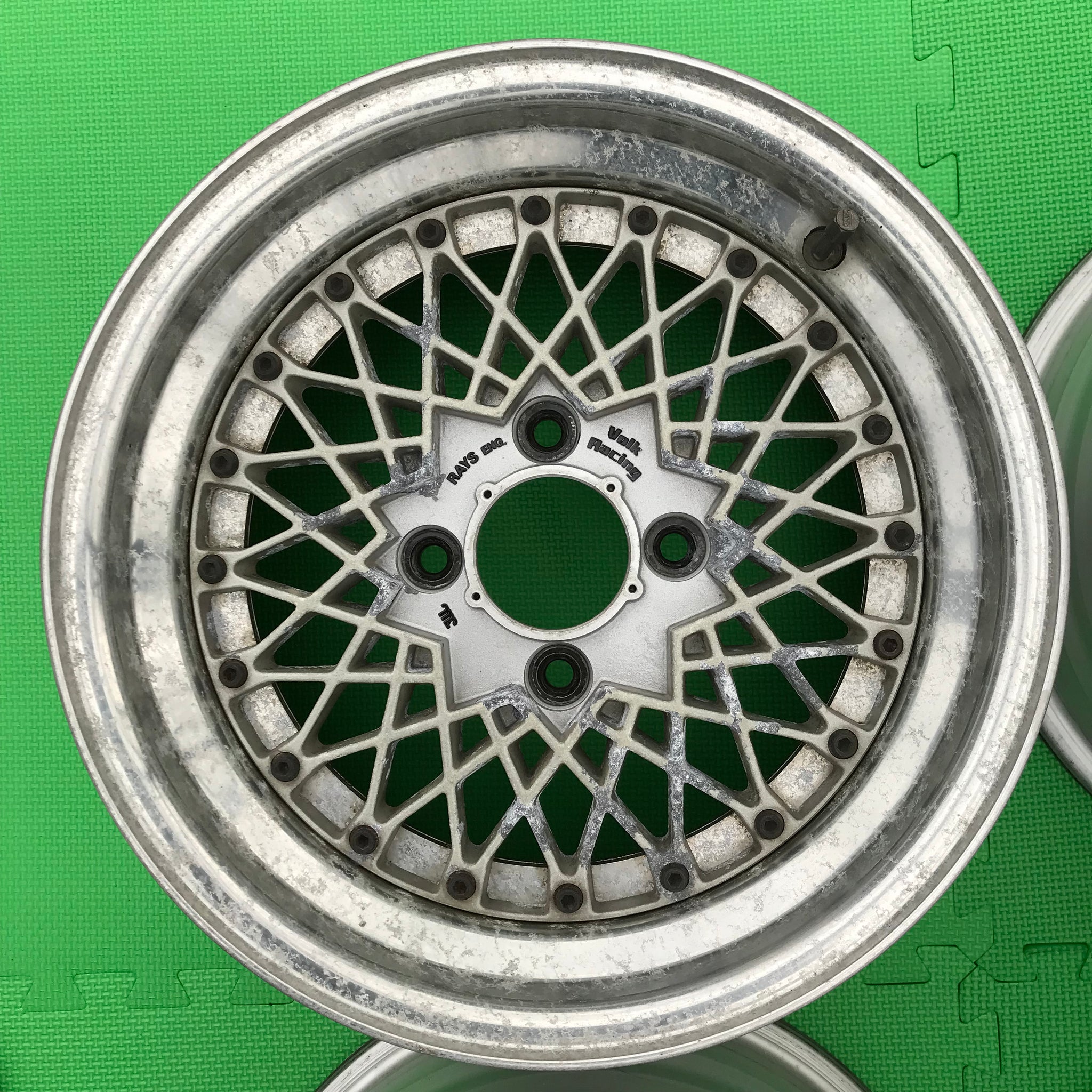 Rays Engineering Volk 84C Mesh 15x6.5 +8 4x114.3 Wheels – The
