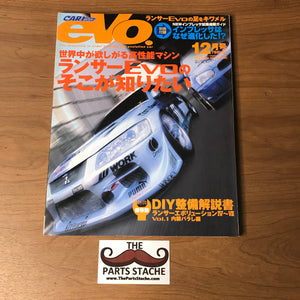 Cartop EVO December 2002 JDM Magazine New STi Special