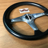 Momo Certo 365mm Leather/Polished Steering Wheel