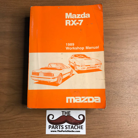 1989 Mazda RX7 OEM Workshop Repair Manual w/ Wiring Diagrams #2
