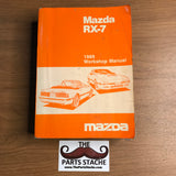 1989 Mazda RX7 OEM Workshop Repair Manual w/ Wiring Diagrams #2