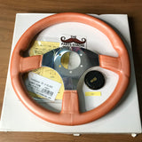 ATC Candymax 350mm S-class Candy Pink Leather Steering Wheel