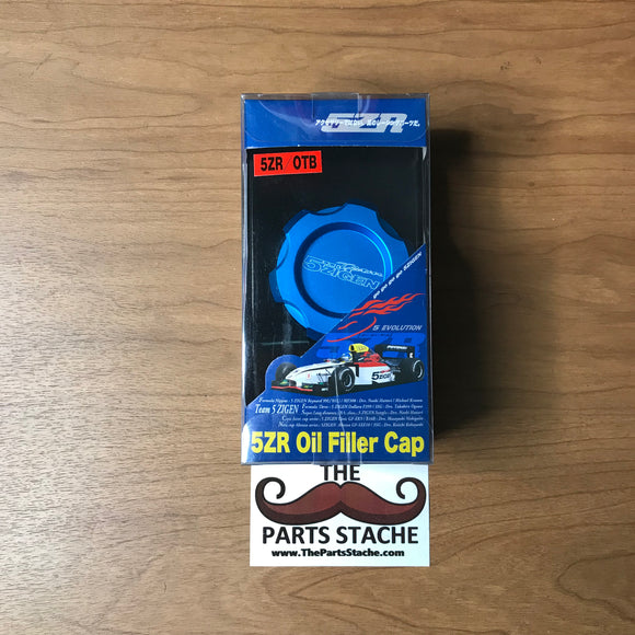 5Zigen Blue Oil Filler Cap for Toyota M37-3.0