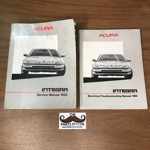 1993 Acura Integra OEM Factory Service Repair & Eletrical Troubleshooting Manual Set